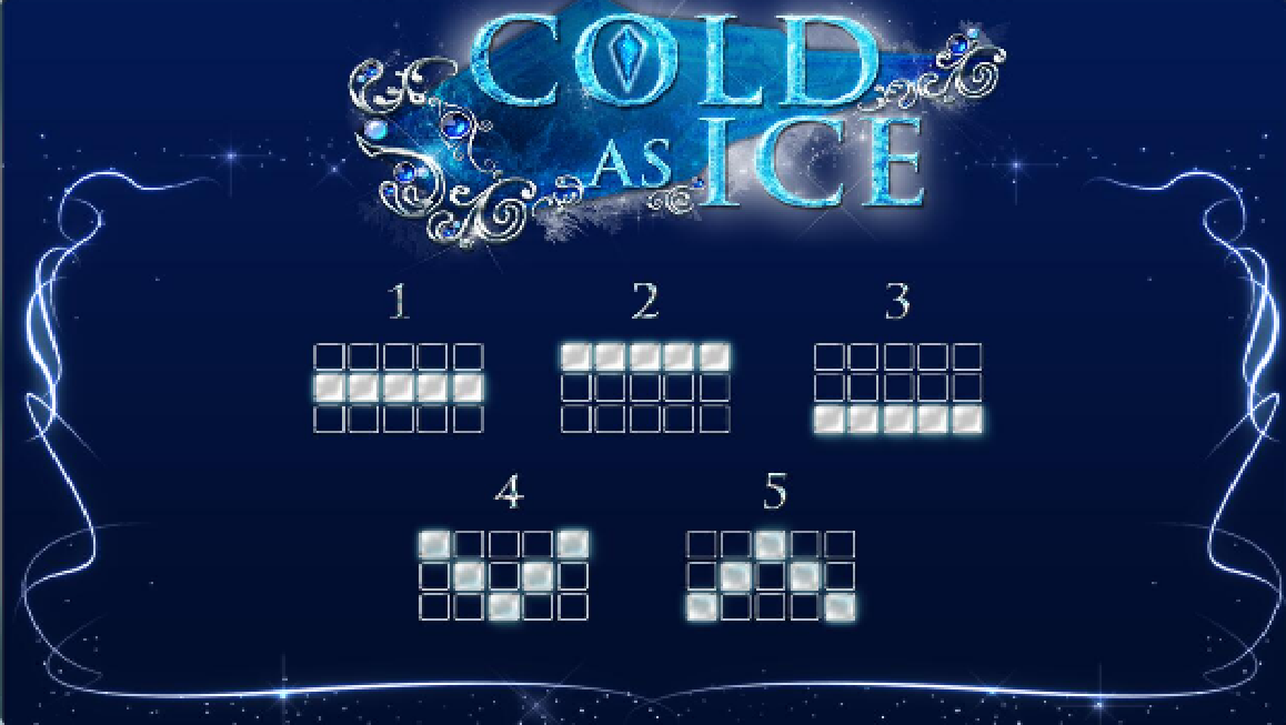 1win Cold As Ice lines