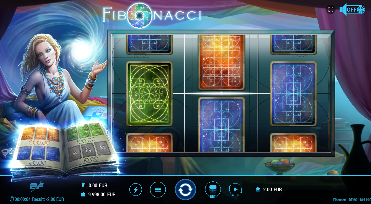 1win Fibonacci игровой автомат