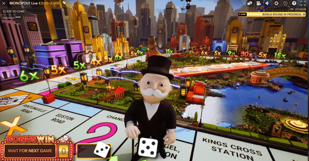 1win Monopoly Live rules