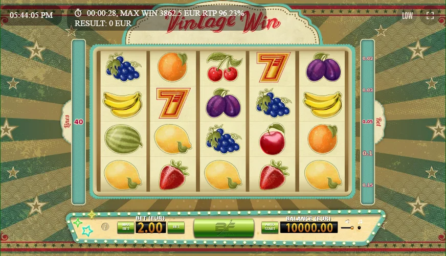 Vintage Win Slot 1win
