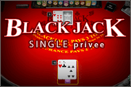 Black Jack Single Privee играть онлайн