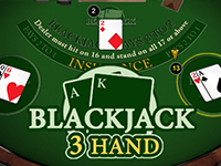 Blackjack 3 Hand играть онлайн