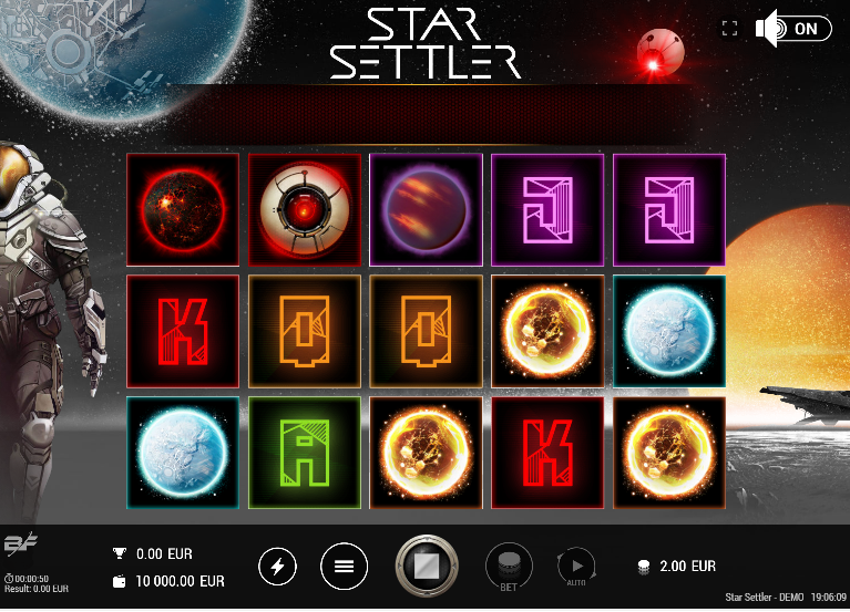 Игровой автомат Star Settler правила