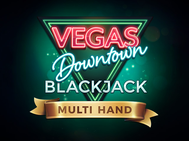 Multihand Vegas Downtown Blackjack играть онлайн