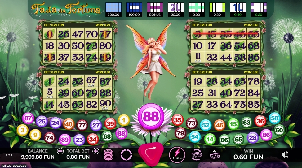 Bingo Fada da Fortuna казино 1win