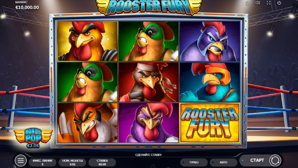 Rooster Fury slot