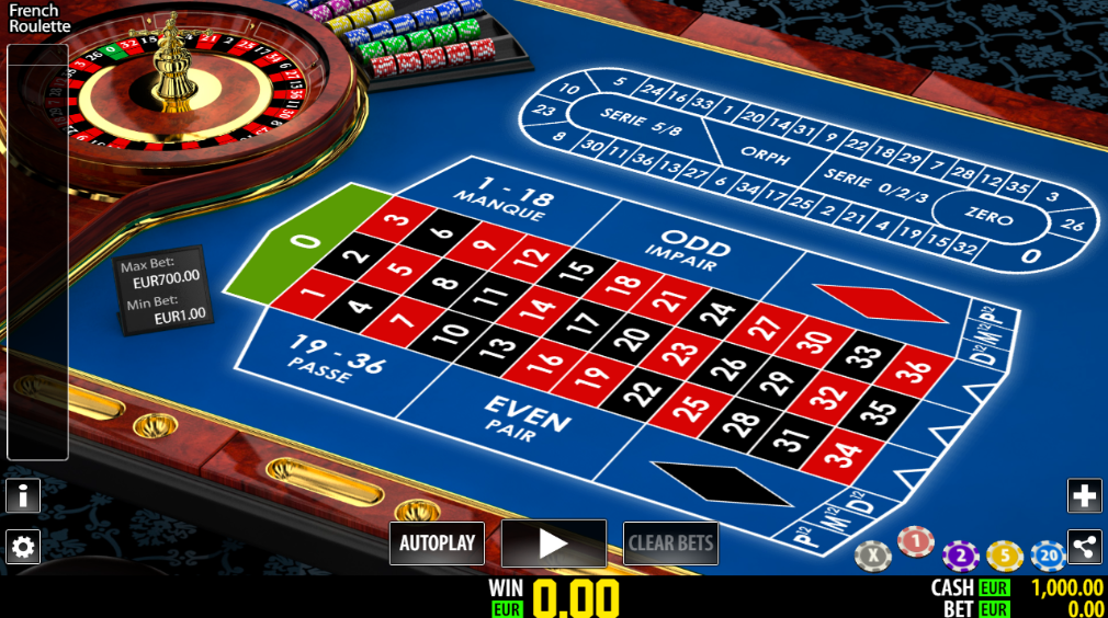 French Roulette Pro 1win