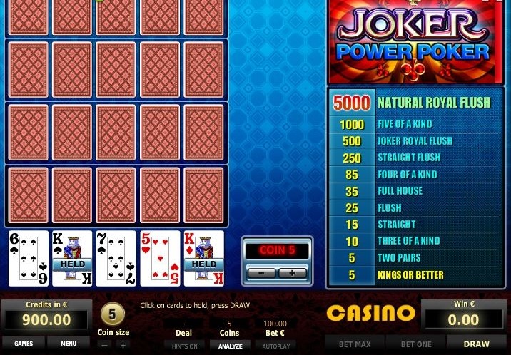 Joker Poker 4 Hand слот