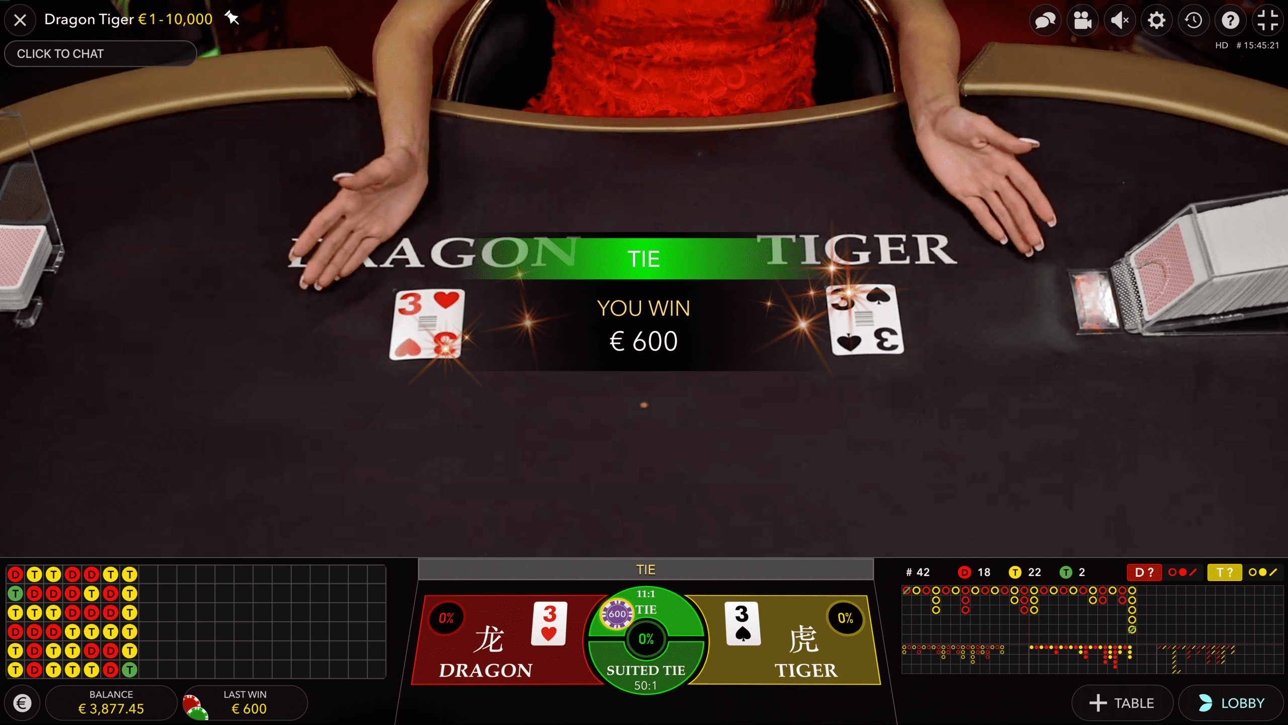 Dragon Tiger kazinosi