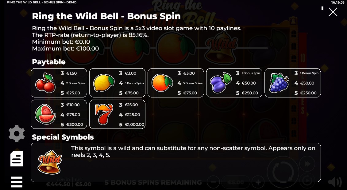 Ring the Wild Bell - Bonus Spin 1win