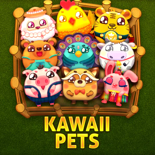 Kawaii Pets 1win - pul uchun yoqimli onlayn slot