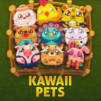 Kawaii Pets स्लॉट → प्यारे जानवरों के साथ पैसे जीतें