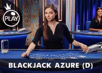 Live — Blackjack Azure D 🂥 Карточная лайв игра в казино 1win