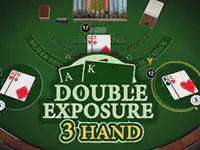 Blackjack Double Exposure 3 Hand Казино Игра на гривны 🏆 1win Украина