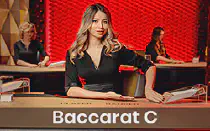 Live - Speed Baccarat C Grivna uchun kazino o'yini 🏆 1win