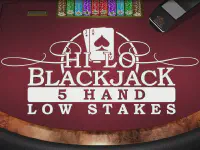 HI-LO Blackjack (5 box) Low Stakes 🃏 कार्ड हल करें