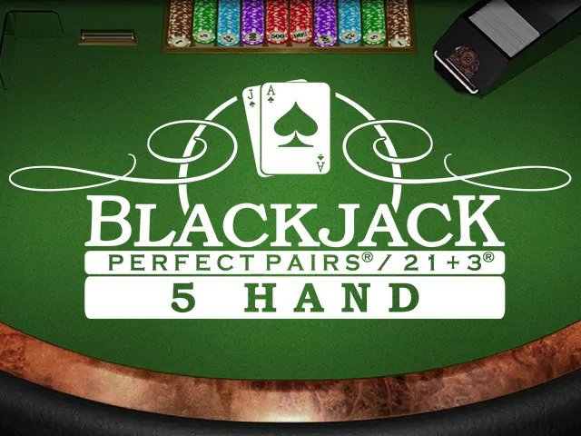 Perfect Pairs 21+3 Blackjack (5 Box) у 1win